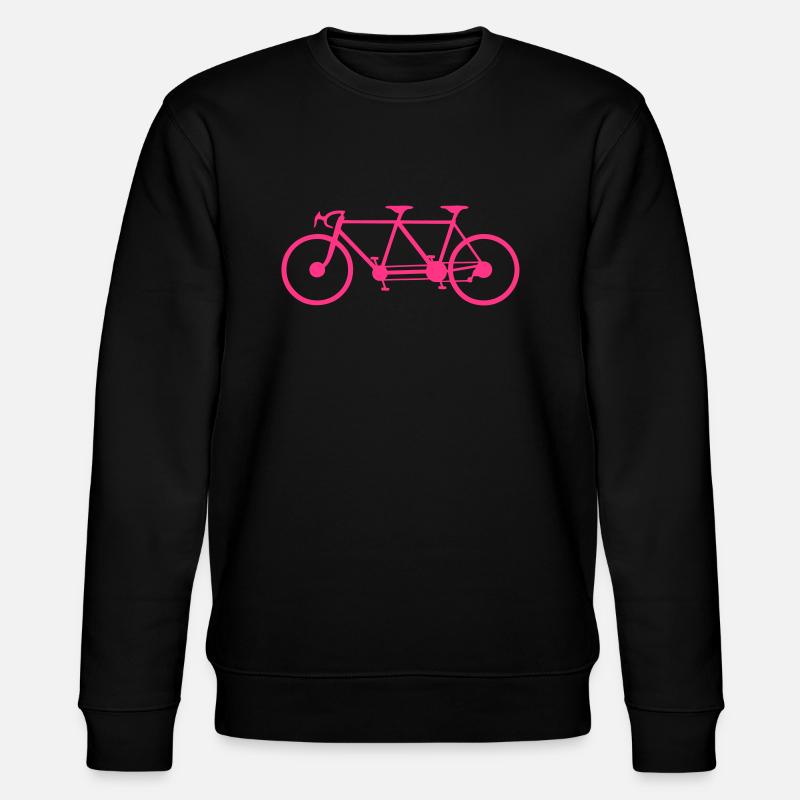 tandem velo bicyclette 3 - Sweat bio CHANGER Stanley/Stella Unisexe - noir