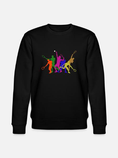Tennis - Sweat bio CHANGER Stanley/Stella Unisexe - noir