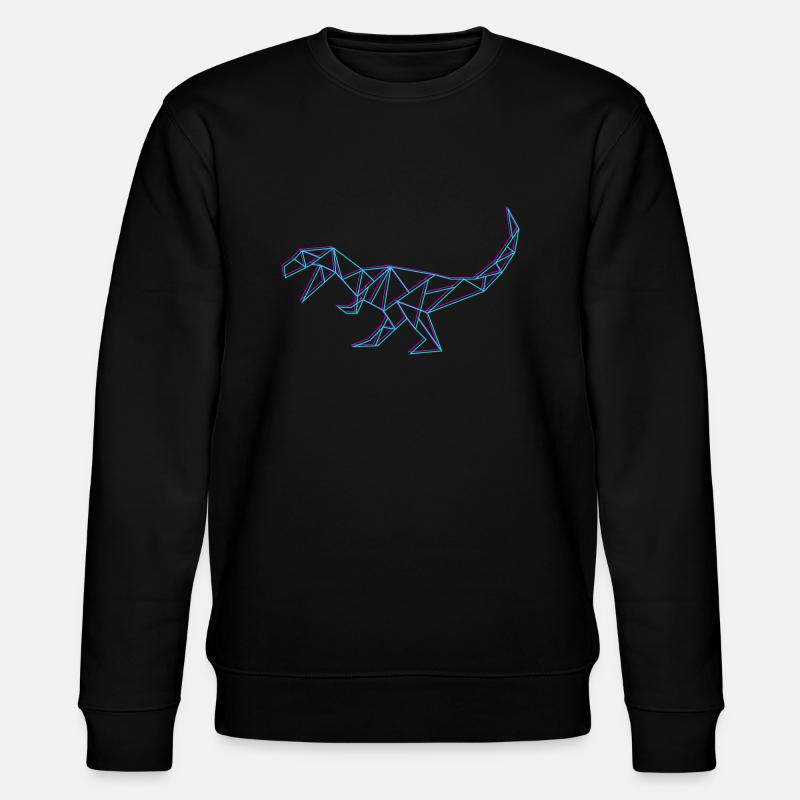 Neon Raptor - Stanley/Stella Unisex Bio-Sweatshirt CHANGER  - Schwarz