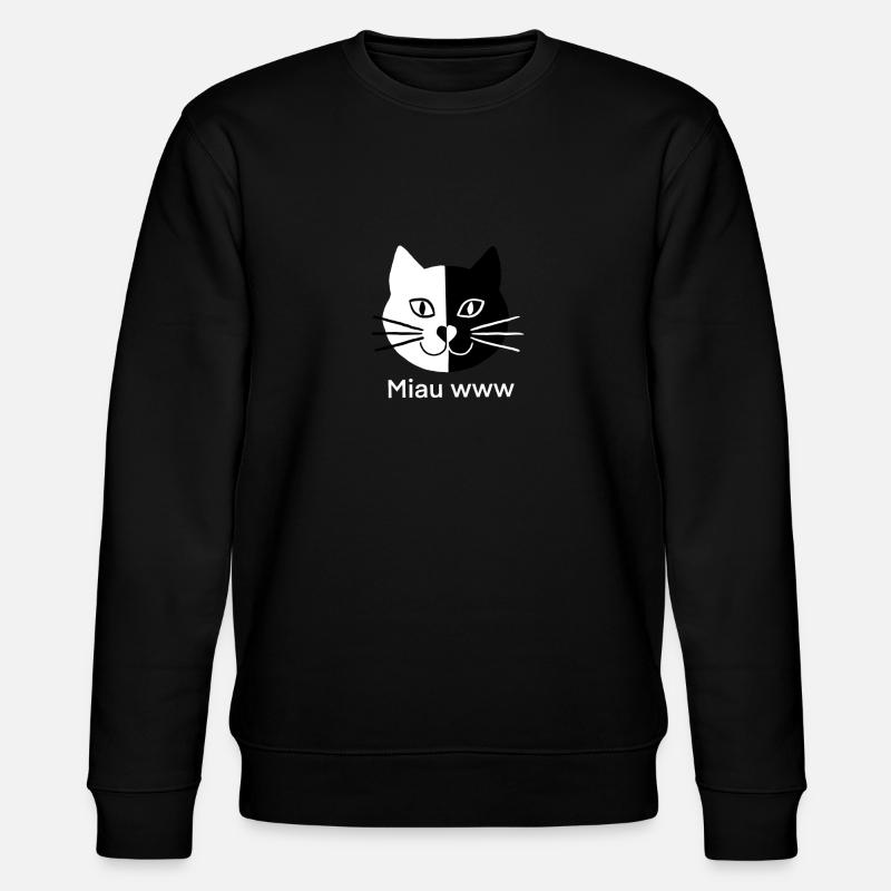 Miau www chat - Sweat bio CHANGER Stanley/Stella Unisexe - noir