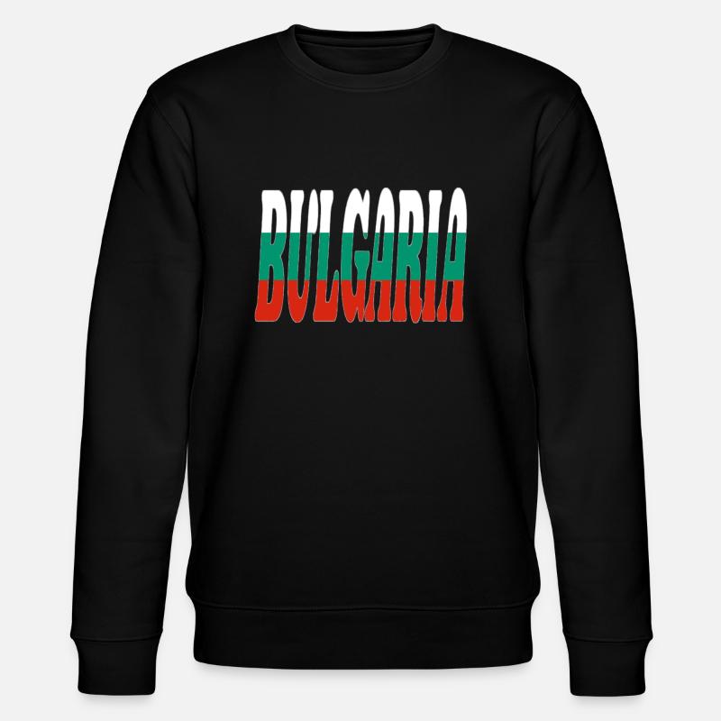 Bulgaria - Sweat bio CHANGER Stanley/Stella Unisexe - noir
