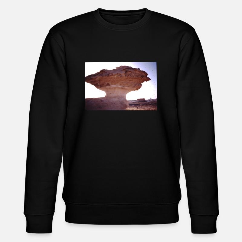 Desert - Stanley/Stella Unisex Bio-Sweatshirt CHANGER  - Schwarz