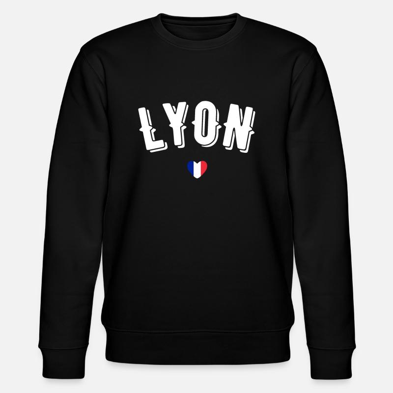 Lyon - Stanley/Stella Unisex Bio-Sweatshirt CHANGER  - Schwarz
