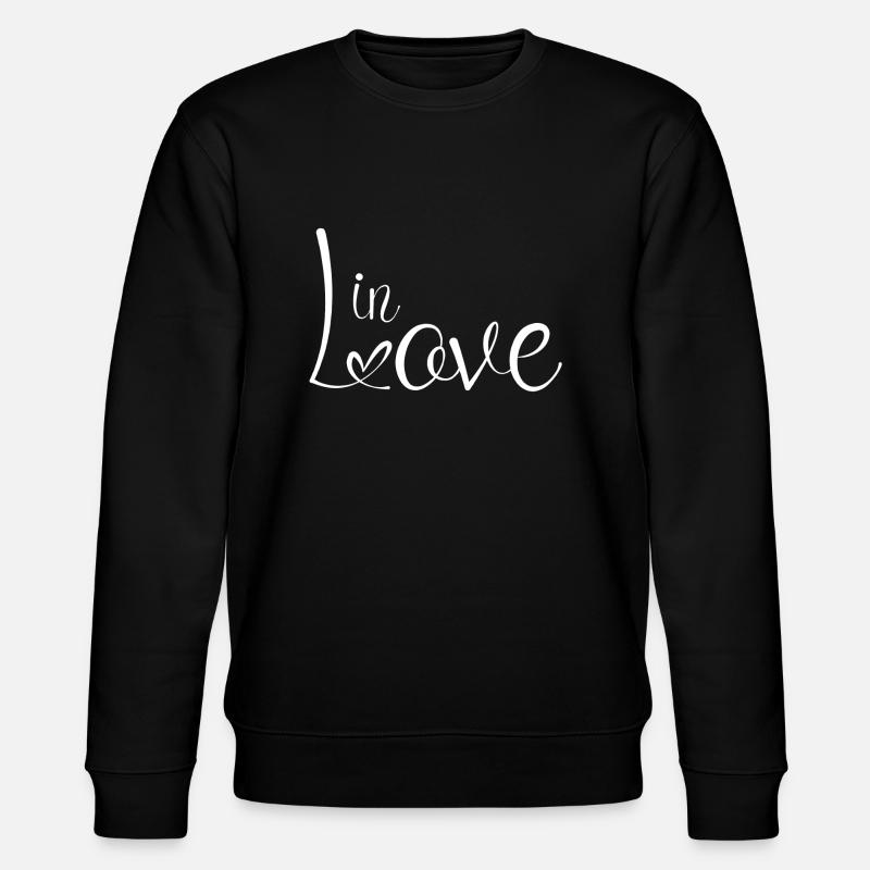 In Love blanc - Sweat bio CHANGER Stanley/Stella Unisexe - noir