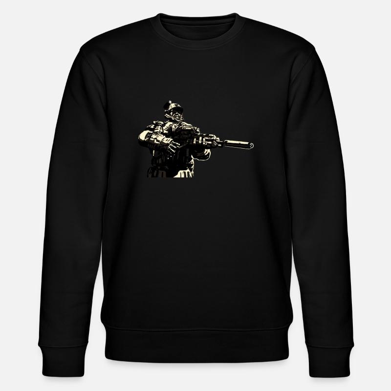 Zombie Monster Wariors Soladat Horror Skull Dead - Sweat bio CHANGER Stanley/Stella Unisexe - noir