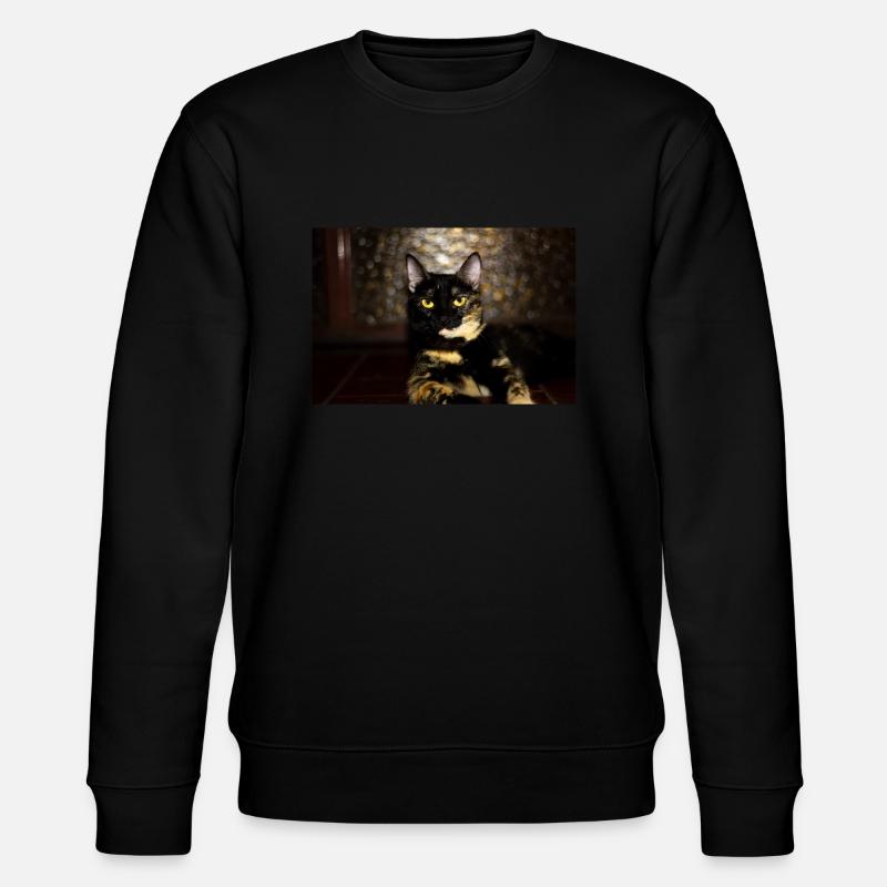 chat carey - Sweat bio CHANGER Stanley/Stella Unisexe - noir
