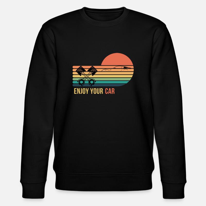 Profitez de votre voiture - Sweat bio CHANGER Stanley/Stella Unisexe - noir