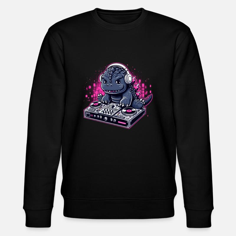 Petit son Dino - Sweat bio CHANGER Stanley/Stella Unisexe - noir