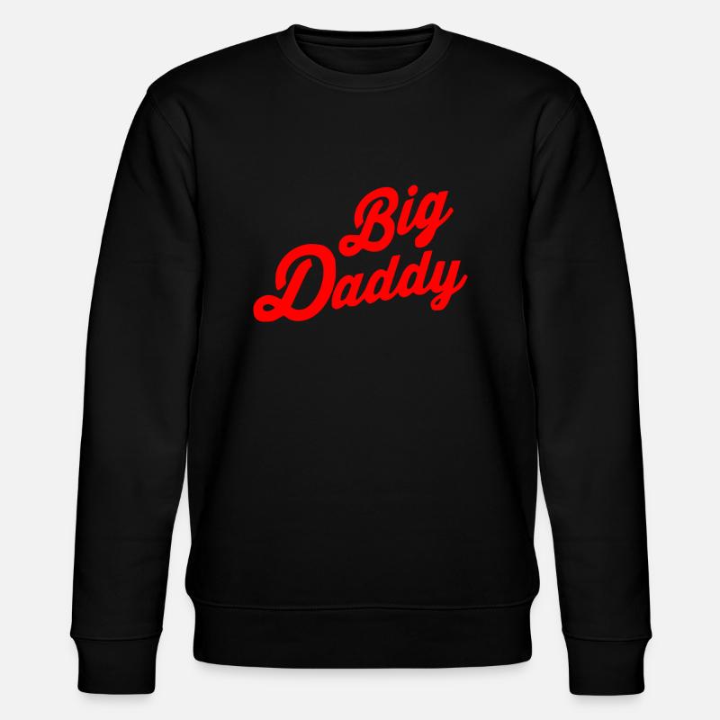 Big daddy - Stanley/Stella Unisex Bio-Sweatshirt CHANGER  - Schwarz