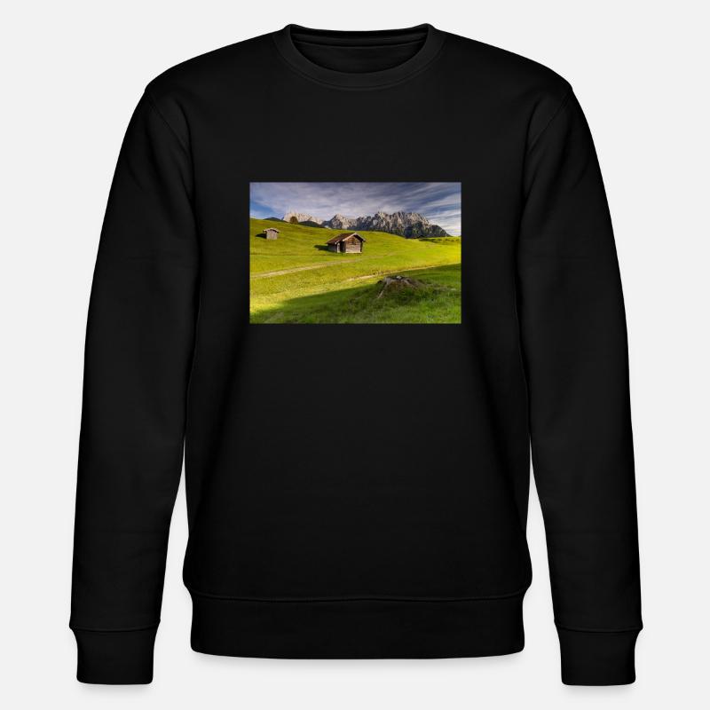 Humpback meadows - Stanley/Stella CHANGER Unisex Organic Sweatshirt - black