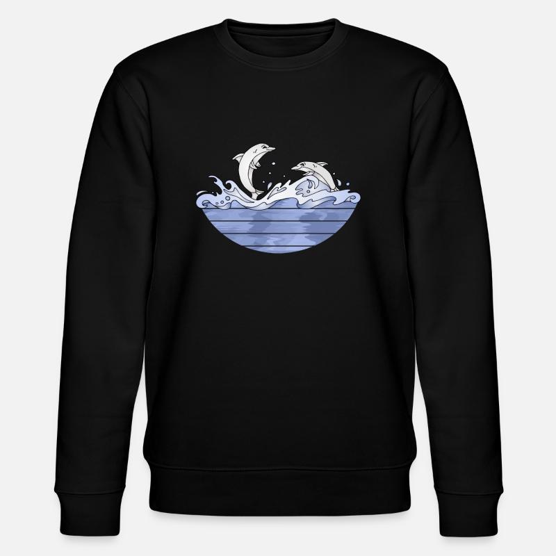 Dauphins - Sweat bio CHANGER Stanley/Stella Unisexe - noir