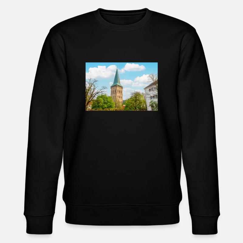 Katharinenkirche Osnabrück - Stanley/Stella Unisex Bio-Sweatshirt CHANGER  - Schwarz