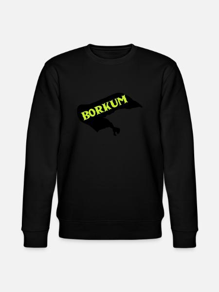 Borkum Island - Stanley/Stella CHANGER Unisex Organic Sweatshirt - black