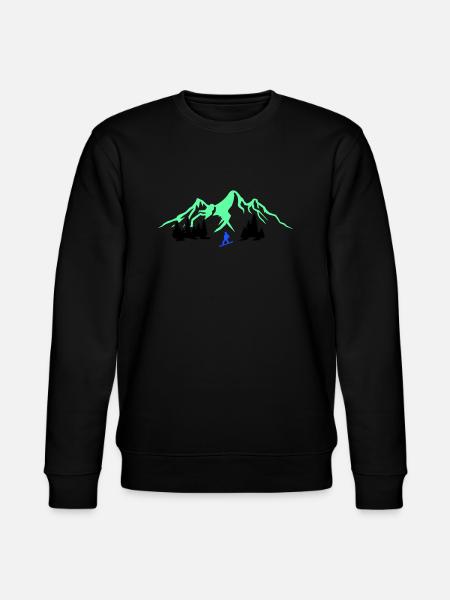 Snowboarding - Stanley/Stella CHANGER Unisex Organic Sweatshirt - black