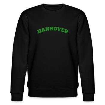 Hanover - Stanley/Stella CHANGER Unisex Organic Sweatshirt - black - Front - Nik (191cm) & Marisol (170cm)