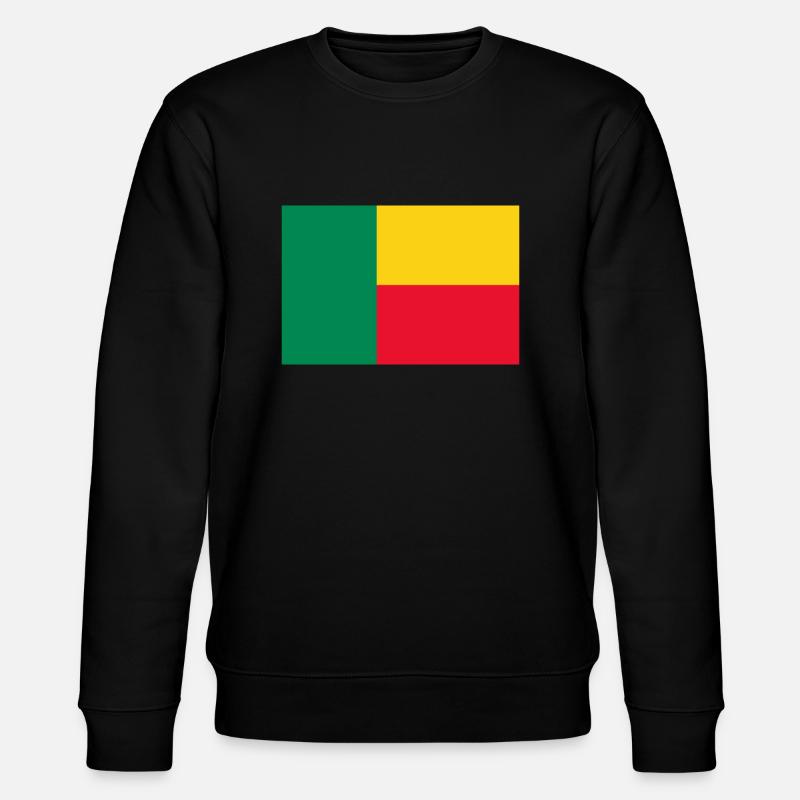 Benin - Stanley/Stella Unisex Bio-Sweatshirt CHANGER  - Schwarz