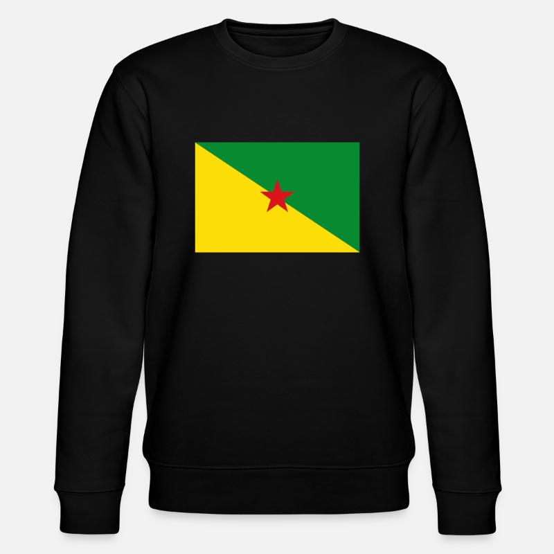 Guyane française - Sweat bio CHANGER Stanley/Stella Unisexe - noir