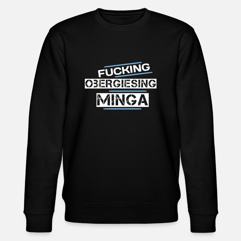 Obergiesing - Stanley/Stella Unisex Bio-Sweatshirt CHANGER  - Schwarz