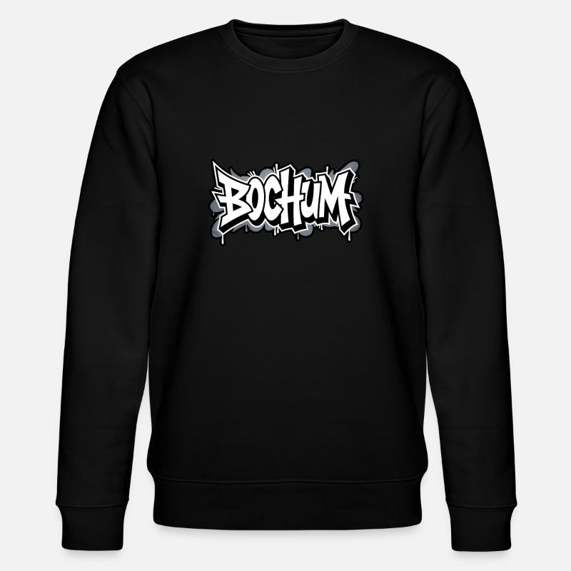 Bochum Graffiti - Stanley/Stella Unisex Bio-Sweatshirt CHANGER  - Schwarz