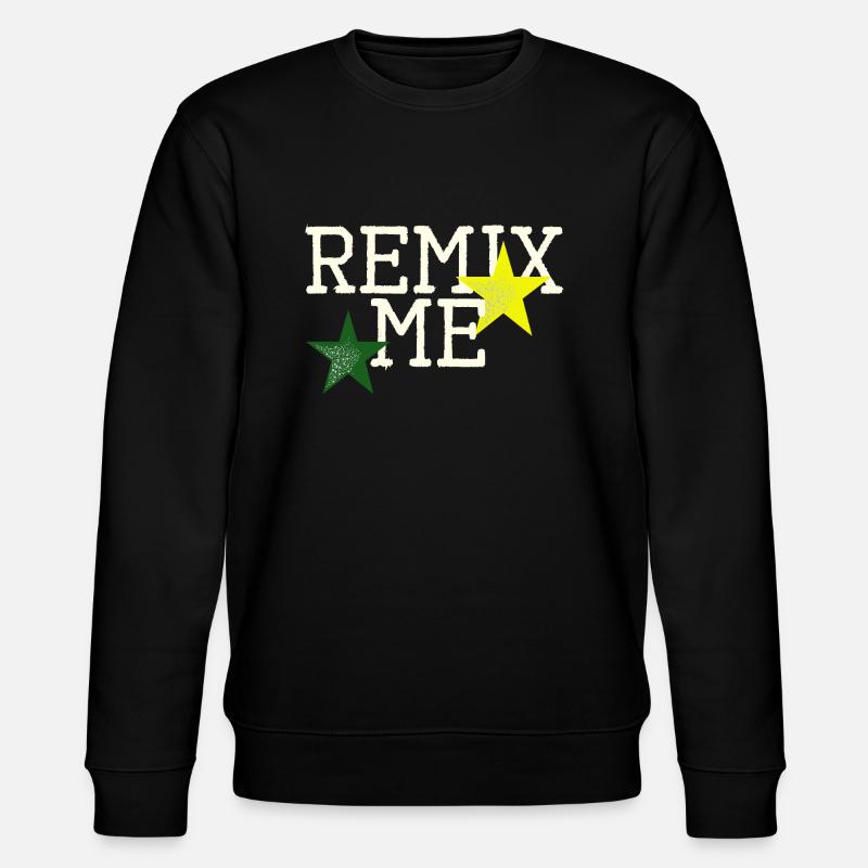 Remix me - Stanley/Stella CHANGER Unisex Organic Sweatshirt - black