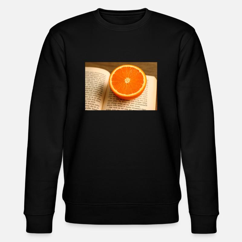 Hêtre et orange - Sweat bio CHANGER Stanley/Stella Unisexe - noir