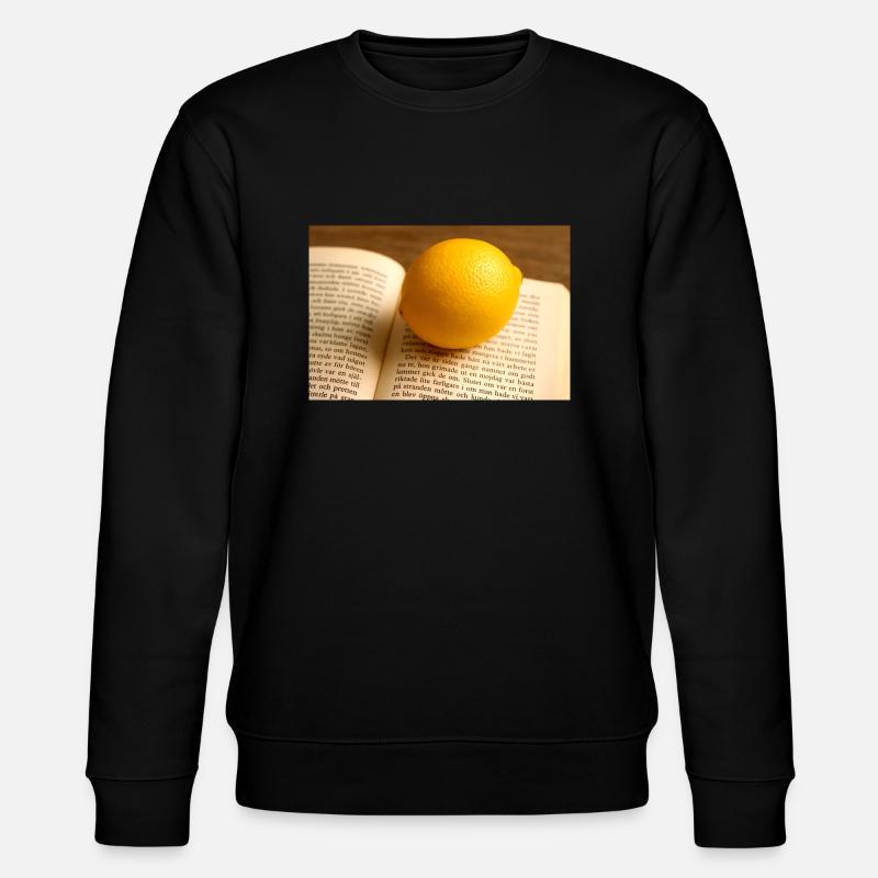 Beech and lemon - Stanley/Stella CHANGER Unisex Organic Sweatshirt - black