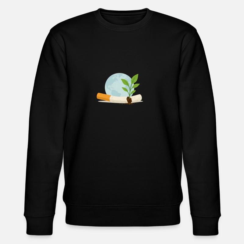 Pour un monde sans tabac - Sweat bio CHANGER Stanley/Stella Unisexe - noir