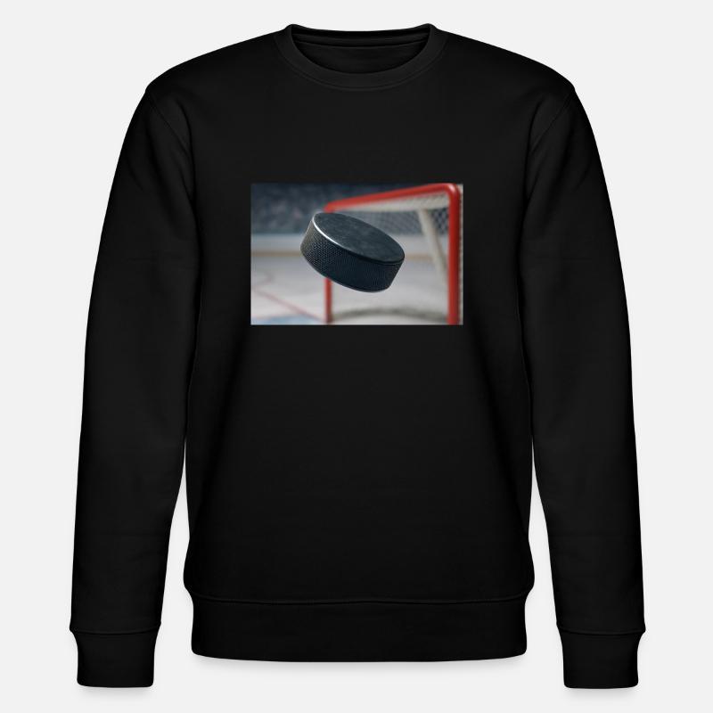 Sport - Eishockey - Stanley/Stella Unisex Bio-Sweatshirt CHANGER  - Schwarz