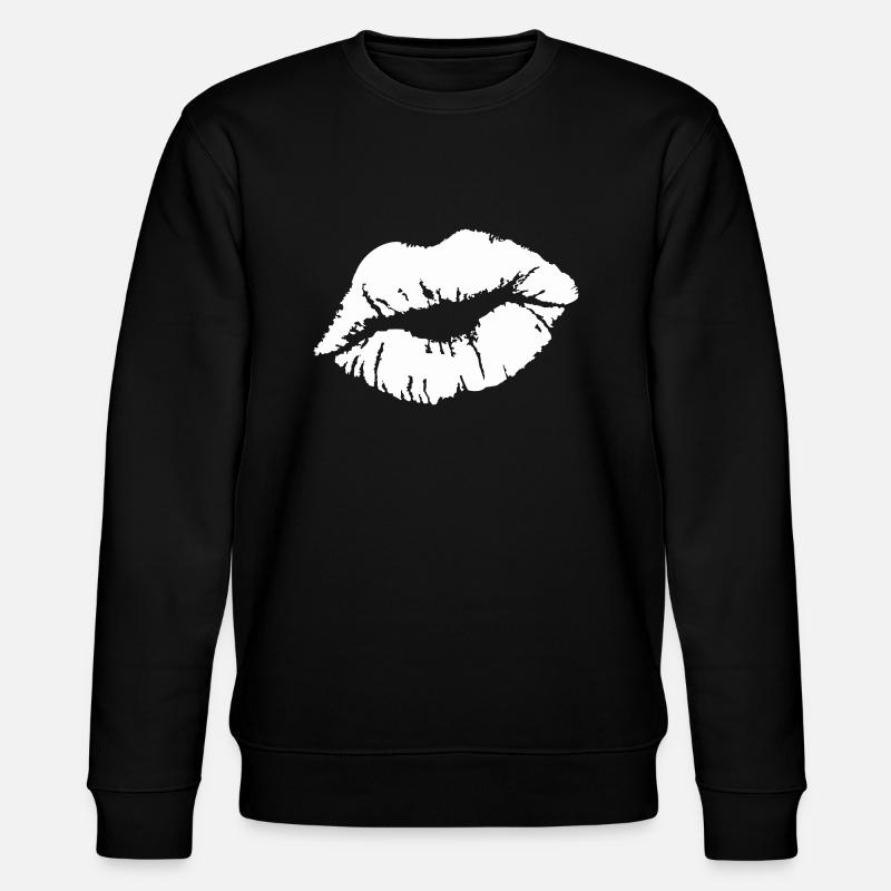 kuss - Stanley/Stella Unisex Bio-Sweatshirt CHANGER  - Schwarz