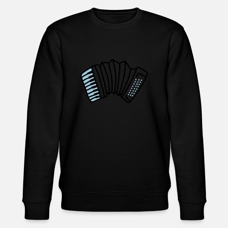 accordeon - Sweat bio CHANGER Stanley/Stella Unisexe - noir