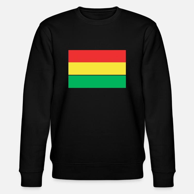 CARNAVAL VERT JAUNE ROUGE - Sweat bio CHANGER Stanley/Stella Unisexe - noir