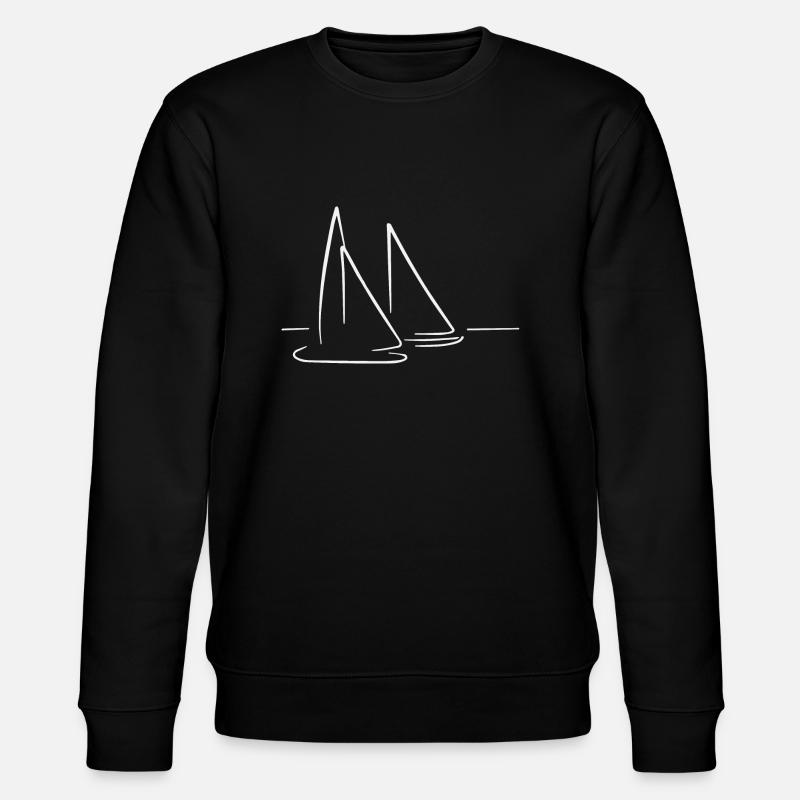navigation à voile - Sweat bio CHANGER Stanley/Stella Unisexe - noir