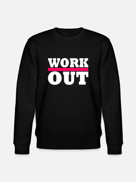 Workout - Stanley/Stella CHANGER Unisex Organic Sweatshirt - black