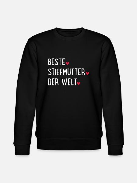 beste Stiefmutter der Welt - Stanley/Stella Unisex Bio-Sweatshirt CHANGER  - Schwarz