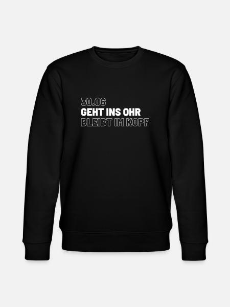 30.06 - Stanley/Stella Unisex Bio-Sweatshirt CHANGER  - Schwarz