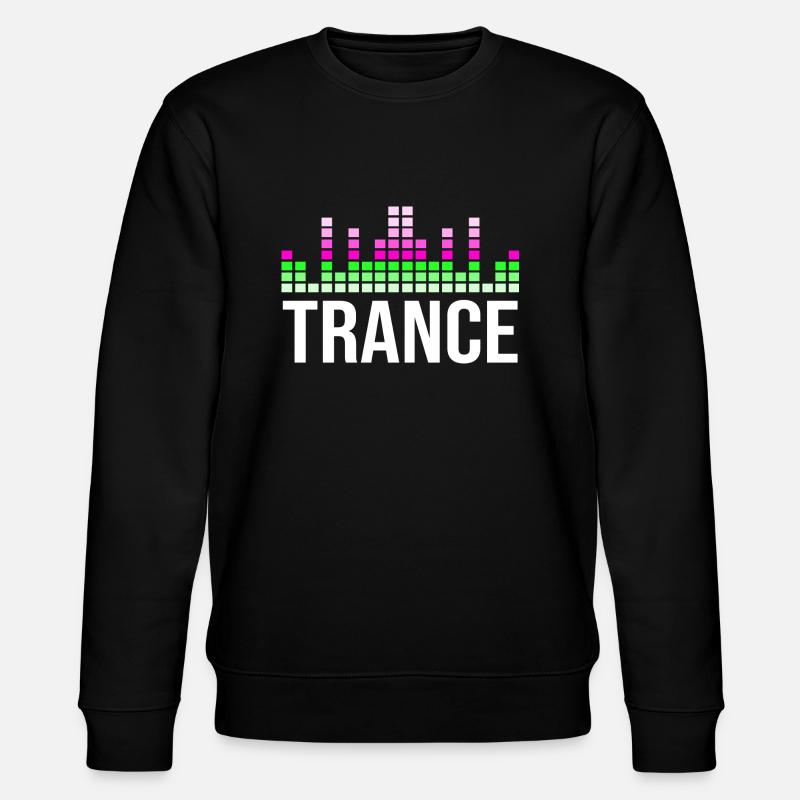 Trance-Musik - Stanley/Stella Unisex Bio-Sweatshirt CHANGER  - Schwarz