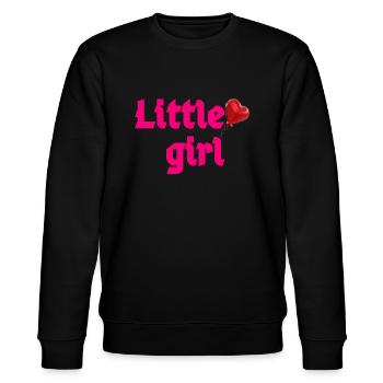 Little girl - Sweat bio CHANGER Stanley/Stella Unisexe - noir - Devant - Nik (191cm) & Marisol (170cm)