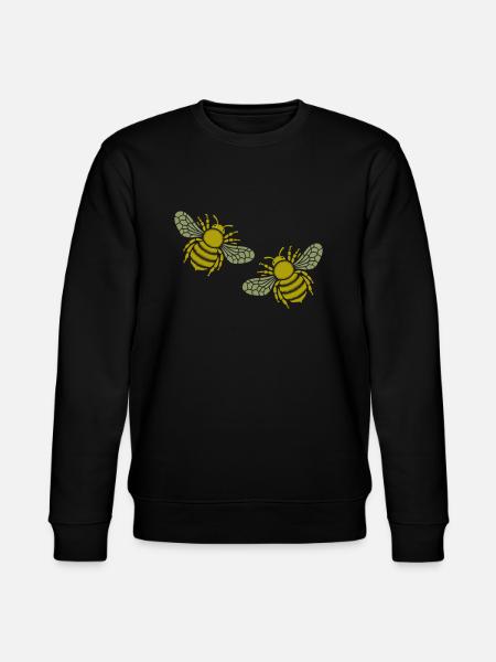 Bee 2 - Stanley/Stella CHANGER Unisex Organic Sweatshirt - black
