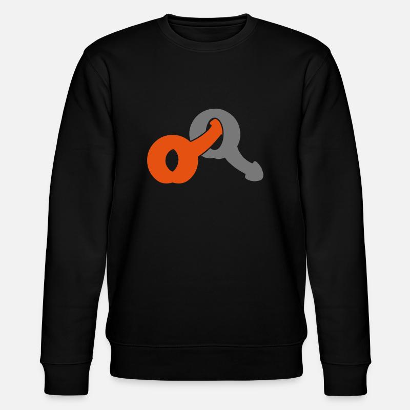 mann : mann v2 - Stanley/Stella Unisex Bio-Sweatshirt CHANGER  - Schwarz