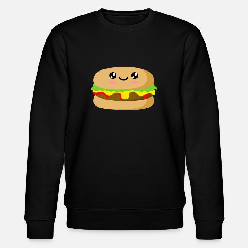 Burger - Stanley/Stella Unisex Bio-Sweatshirt CHANGER  - Schwarz