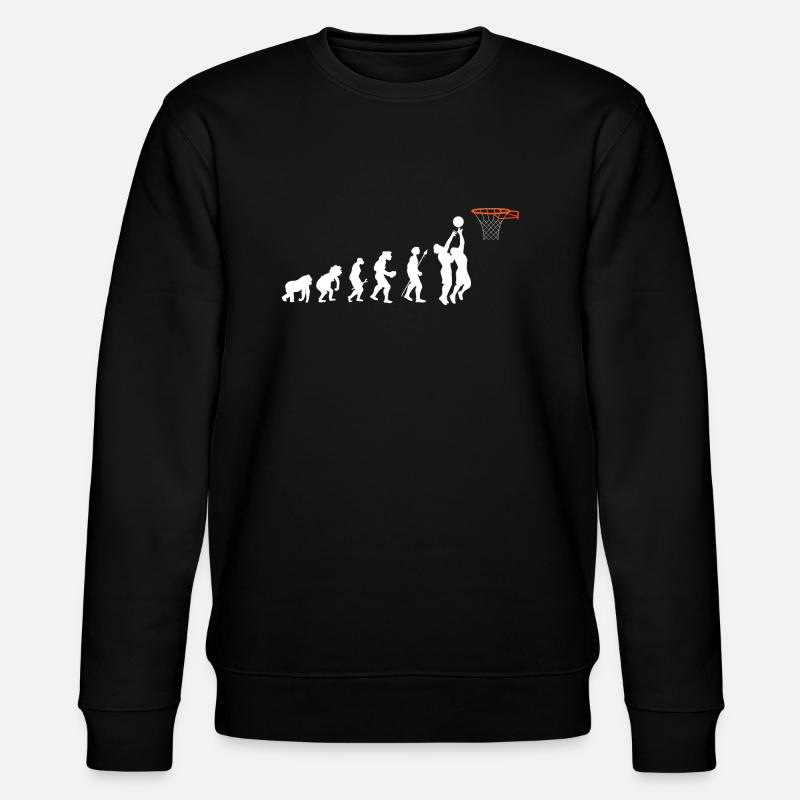 Basket-ball Evolution - Sweat bio CHANGER Stanley/Stella Unisexe - noir