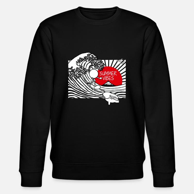 Ambiances d’été Doddle - Sweat bio CHANGER Stanley/Stella Unisexe - noir