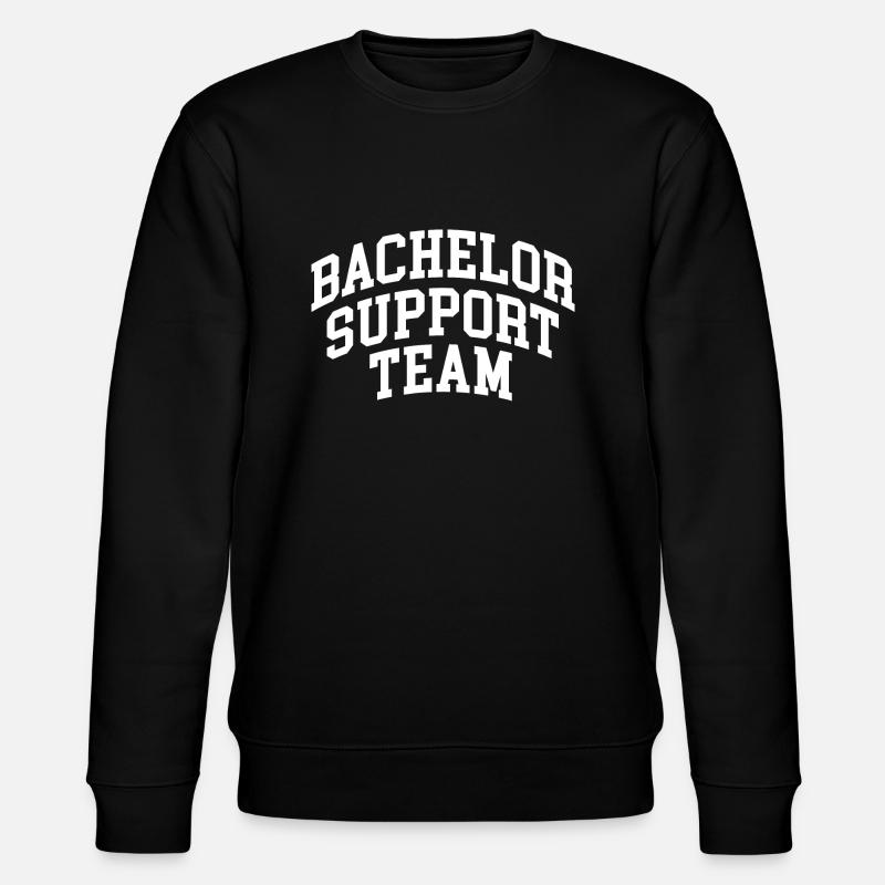 SUPPORT TEAM - Stanley/Stella Unisex Bio-Sweatshirt CHANGER  - Schwarz