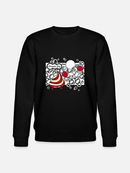 Dream Big Doddle - Stanley/Stella CHANGER Unisex Organic Sweatshirt - black