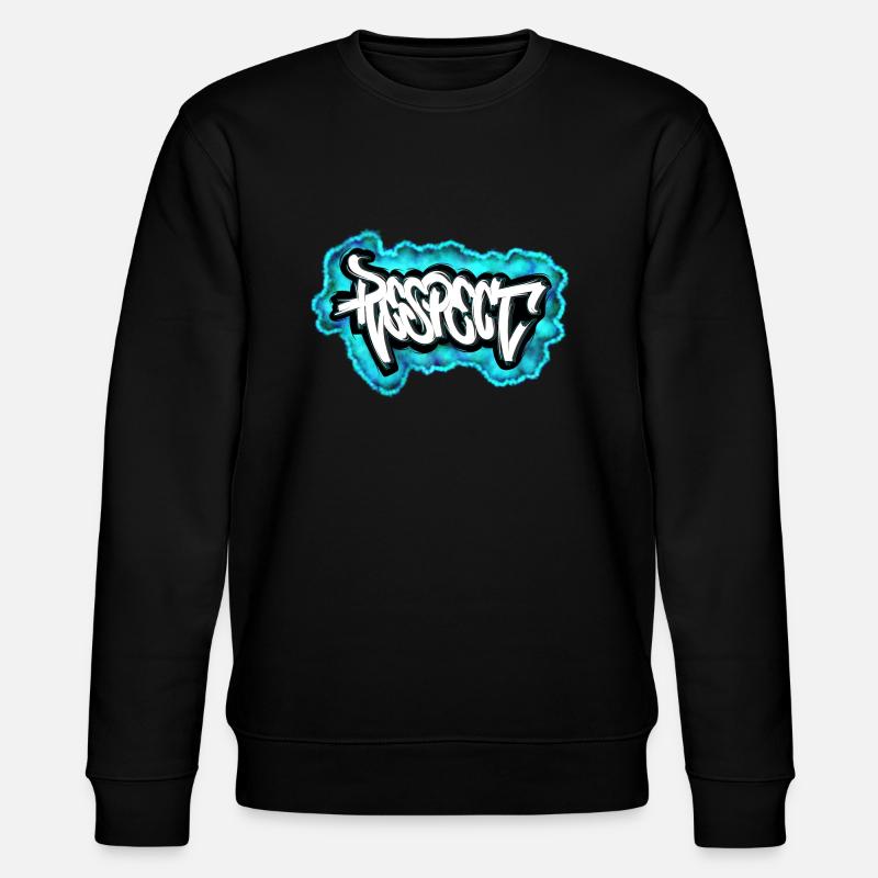 Respectez le design graffiti - Sweat bio CHANGER Stanley/Stella Unisexe - noir