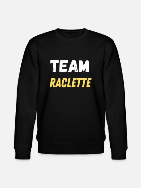 team raclette - Sweat bio CHANGER Stanley/Stella Unisexe - noir