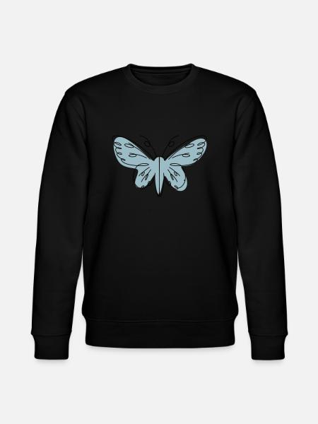 Papillon de conception abstraite - Sweat bio CHANGER Stanley/Stella Unisexe - noir