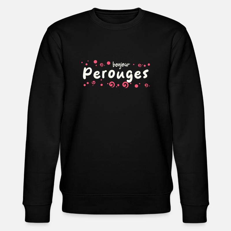 Pérouges - Stanley/Stella CHANGER Unisex Organic Sweatshirt - black