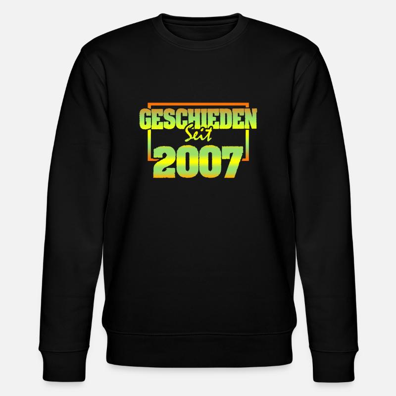 2007 - Stanley/Stella CHANGER Unisex Organic Sweatshirt - black