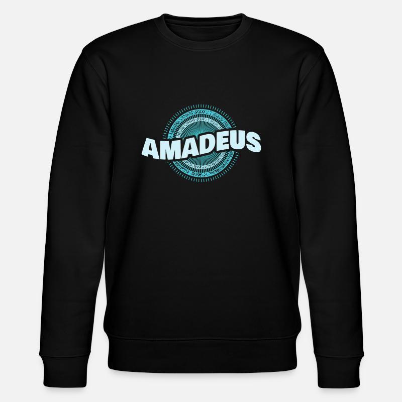 Amadeus as a gift idea - Stanley/Stella CHANGER Unisex Organic Sweatshirt - black